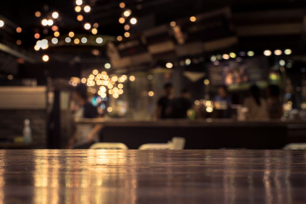 Wood Table Top — Pub in Stuart Park, NT 
