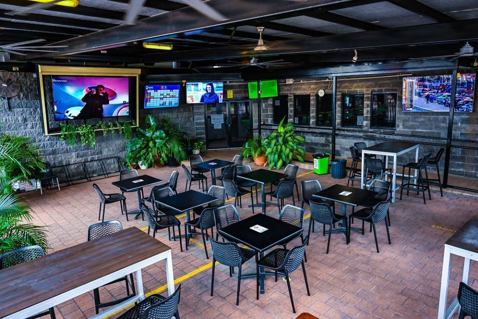 Outdoor Bar Tables and Chairs — Pub in Stuart Park, NT 