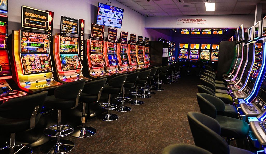 Pokie Machines Arranged in a Room — Pub in Stuart Park, NT 