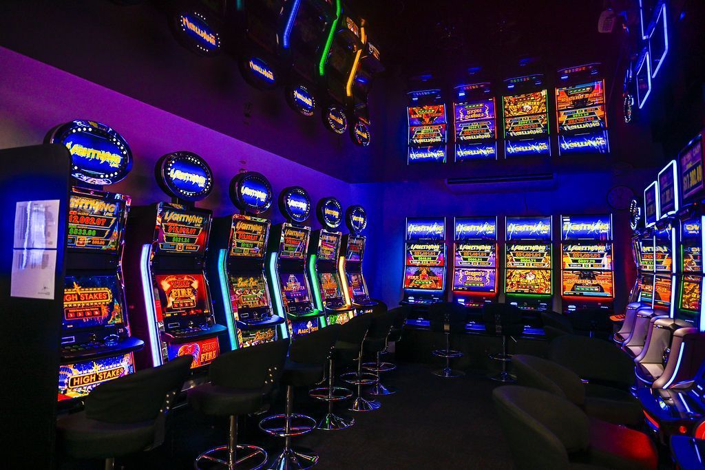 Row of Gaming Machines — Pub in Stuart Park, NT 