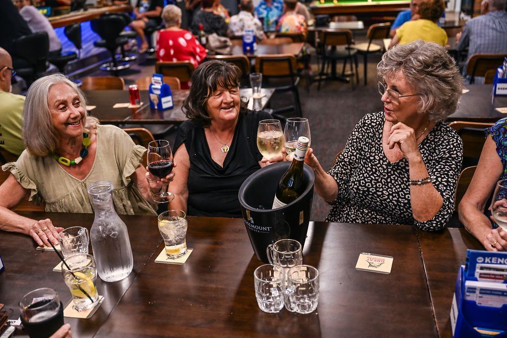 Group of Women Enjoying Drinks in a Pub — Pub in Stuart Park, NT 