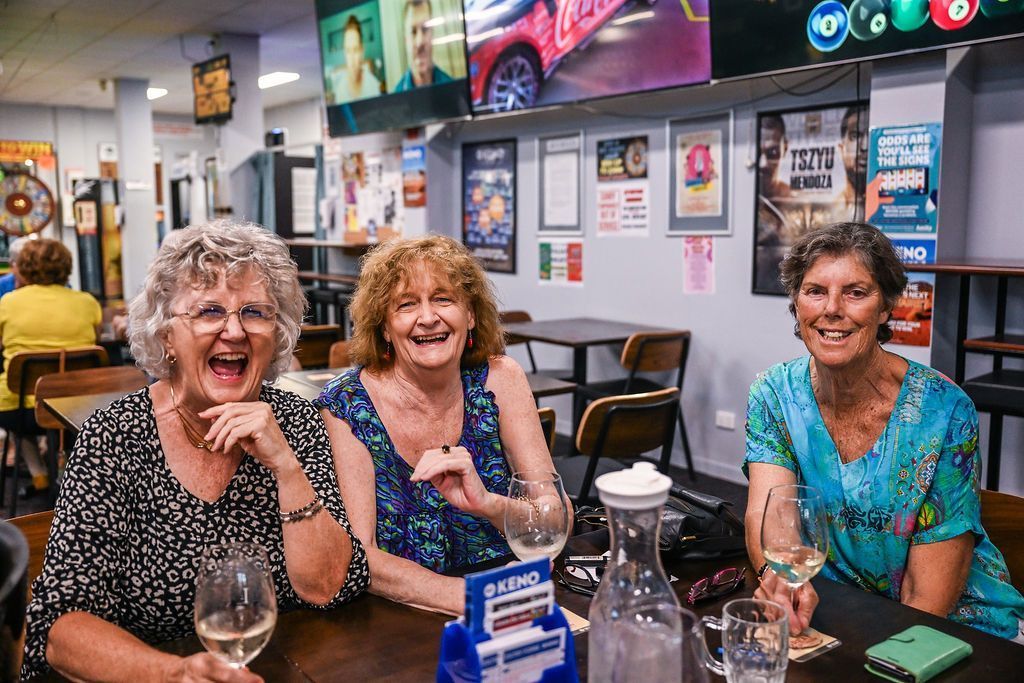 Two Women Drinking — Pub in Stuart Park, NT 