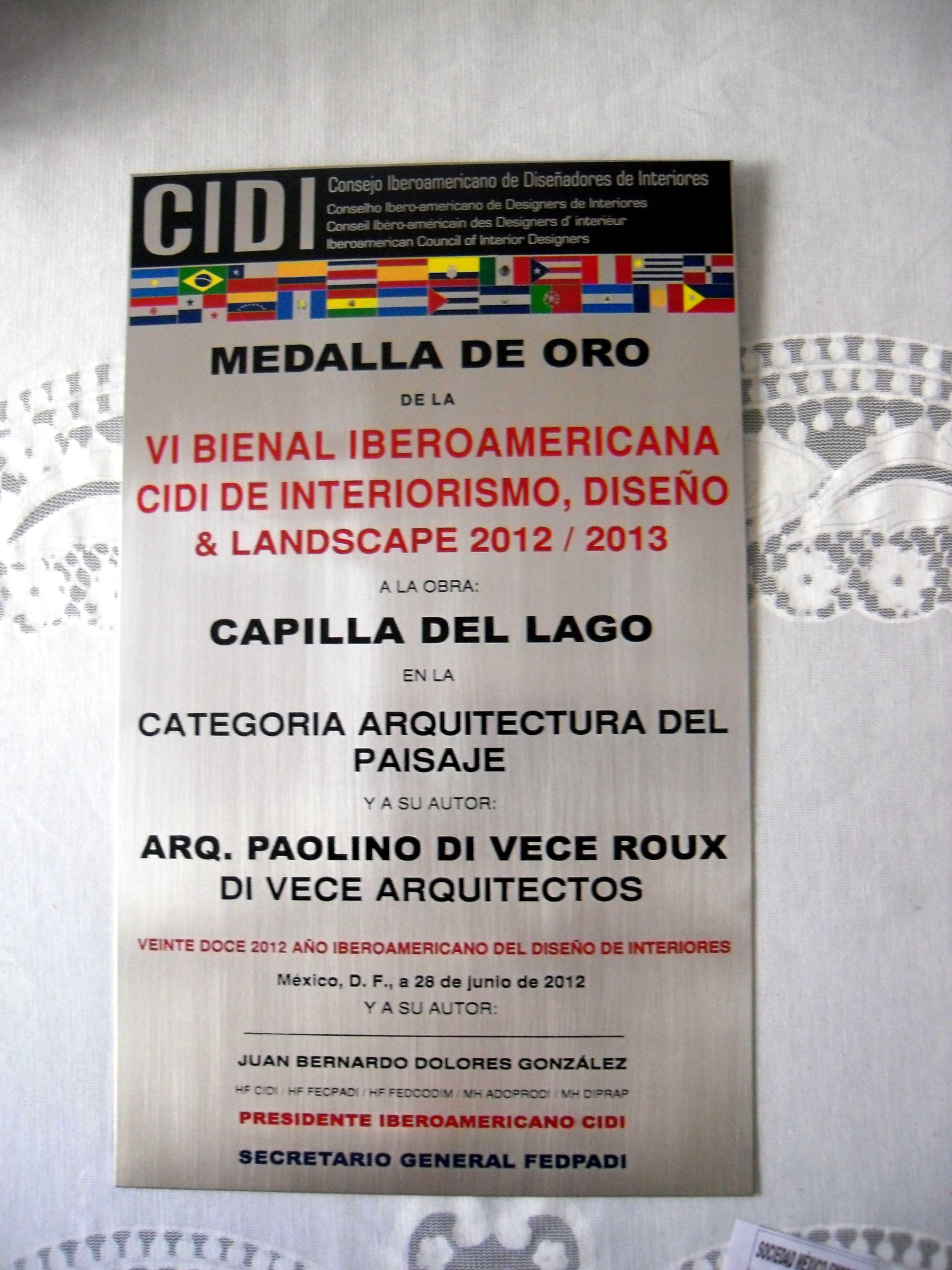 Placa Acero Inoxidable Fotograbada a varias  tintas CIDI
