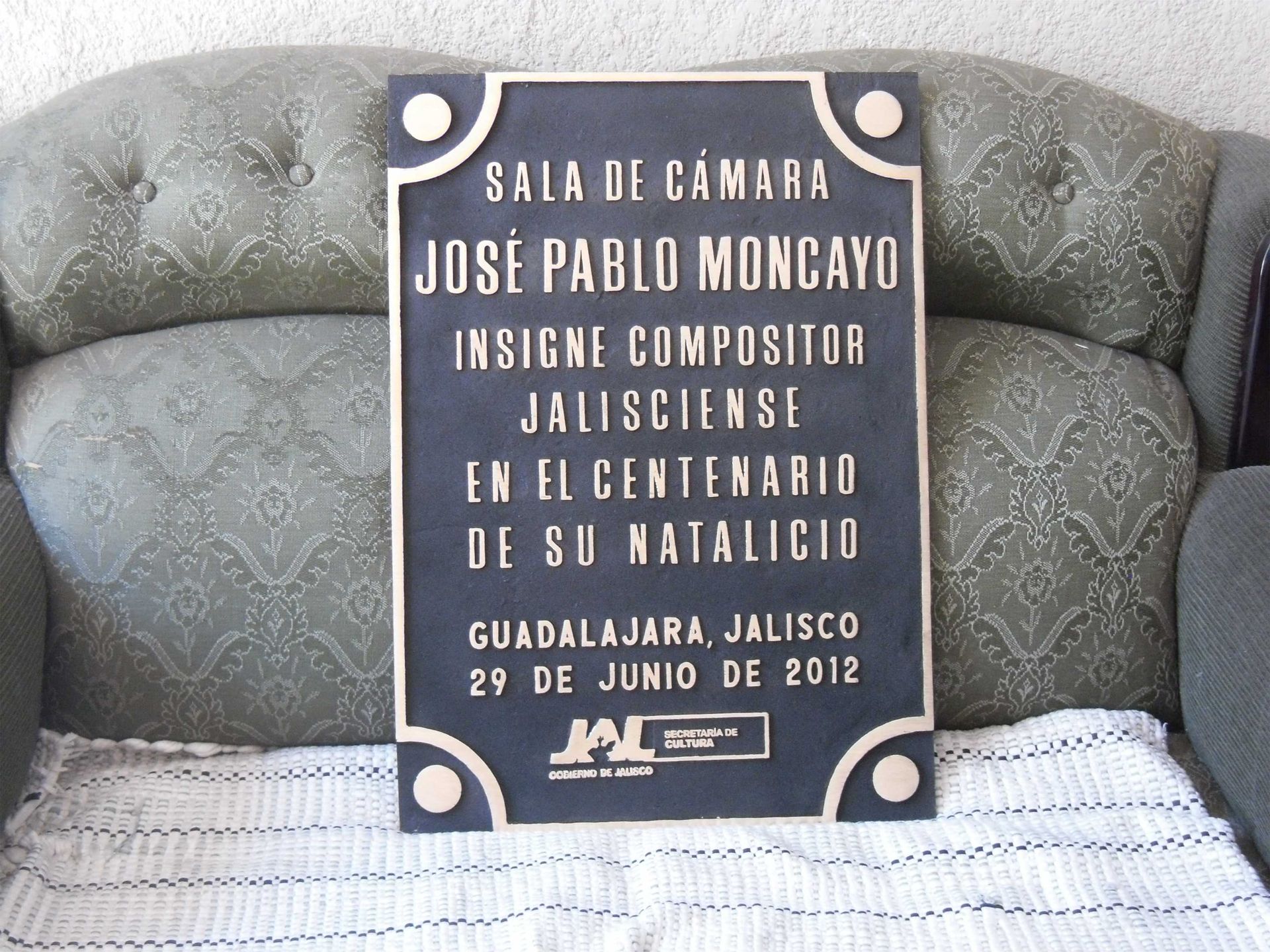 Placa de Bronce