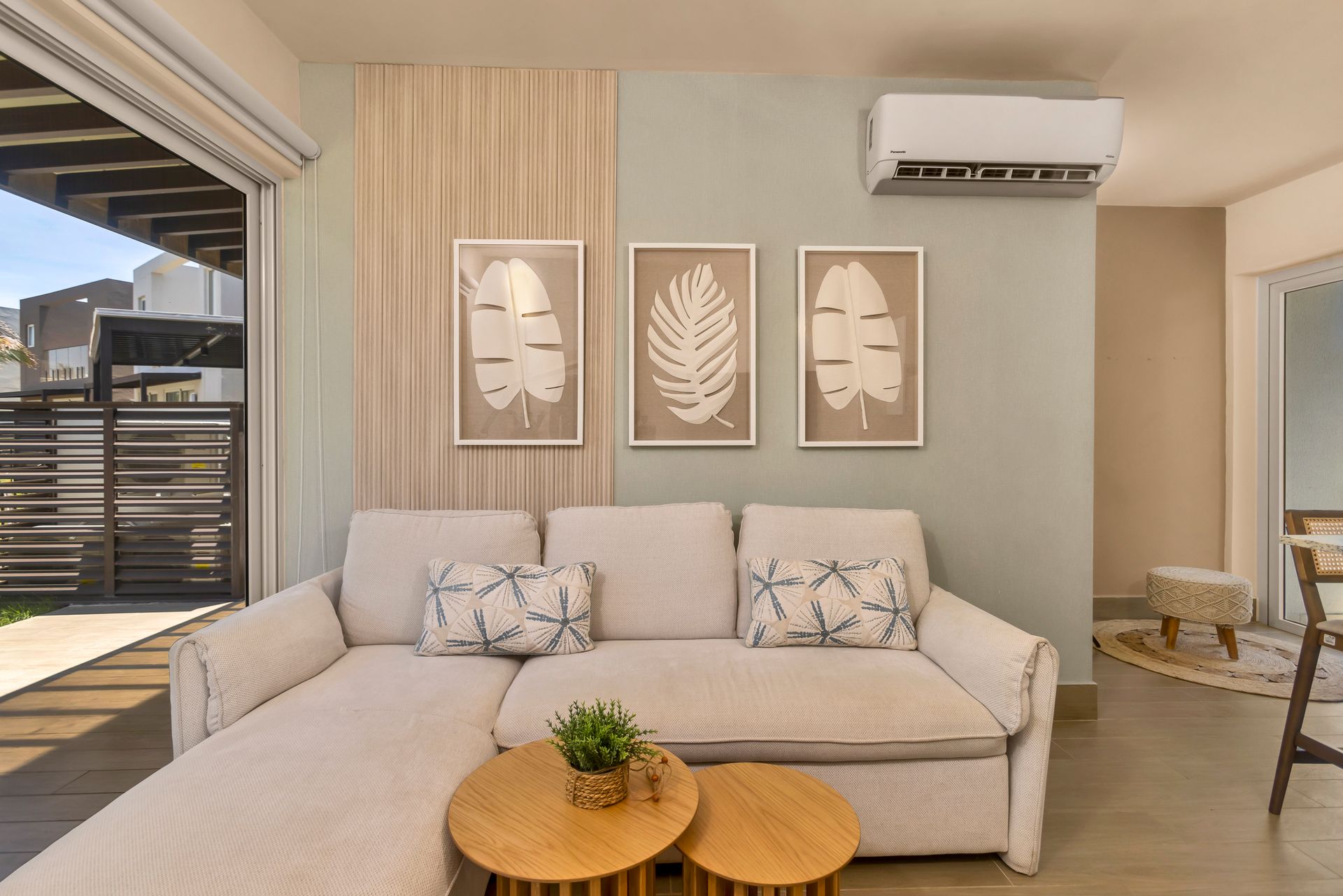 Modern tropical luxury house exterior at The Tides, Playa Caracol, Chame.