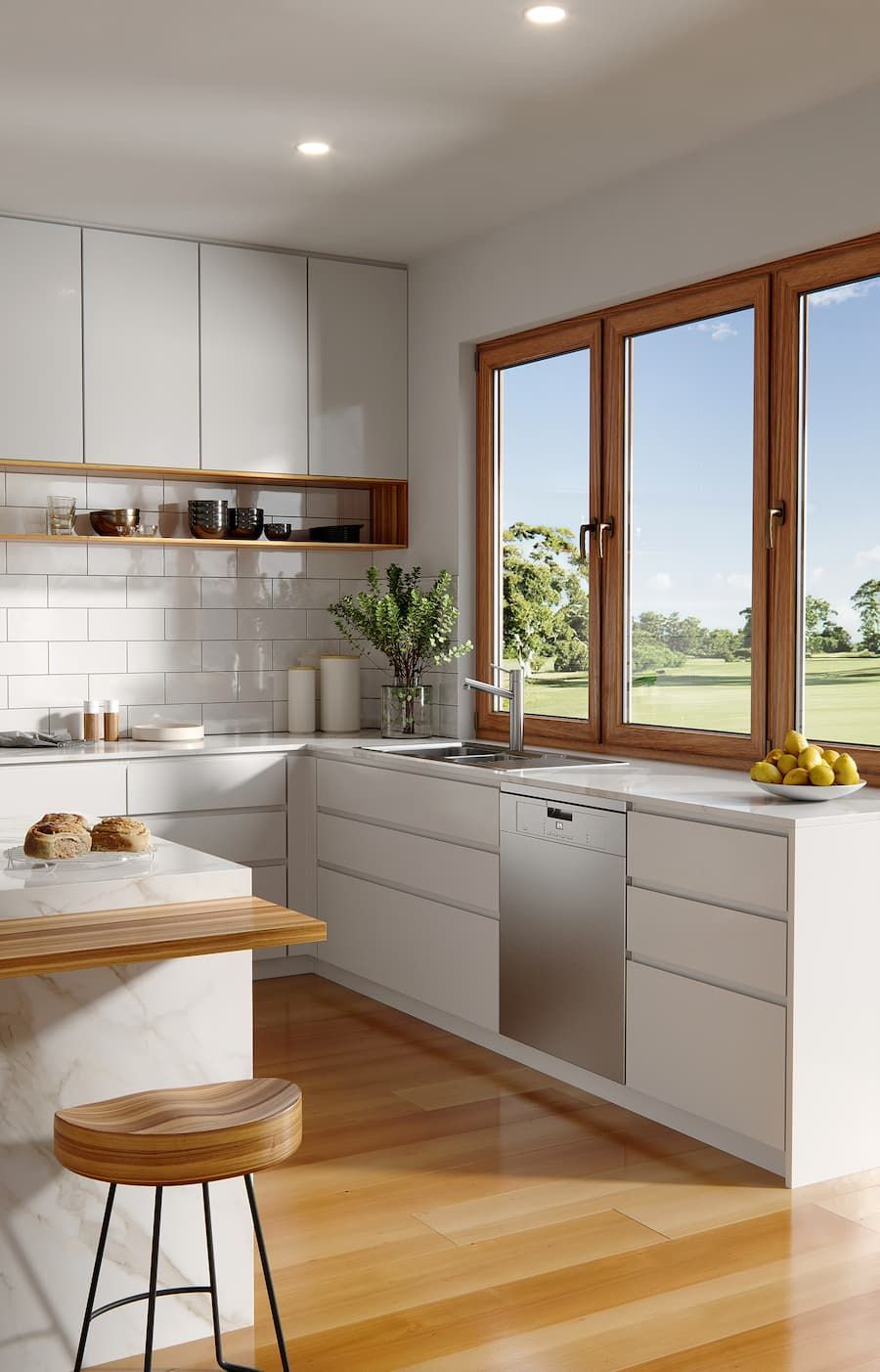Classic Modern Kitchen — Coffs Coast Designer Bathrooms in Toormina, NSW