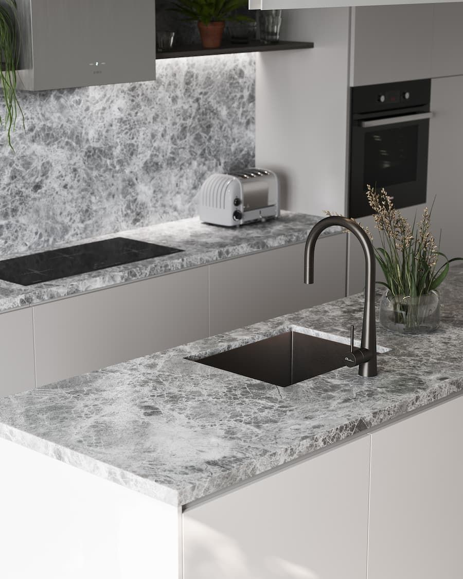Clean Modern Kitchen — Coffs Coast Designer Bathrooms in Toormina, NSW