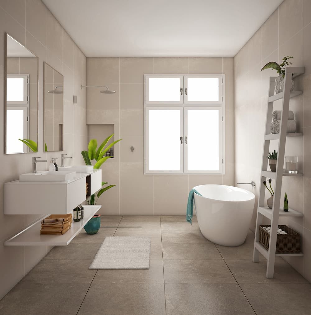 Bright Bathroom — Coffs Coast Designer Bathrooms in Toormina, NSW