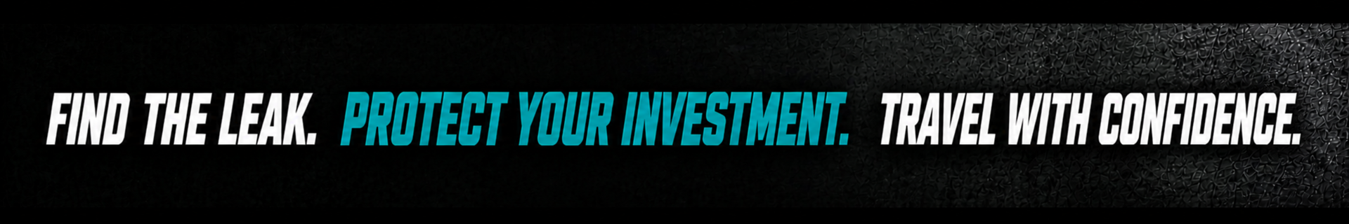 Professional RV leak testing to protect your investment