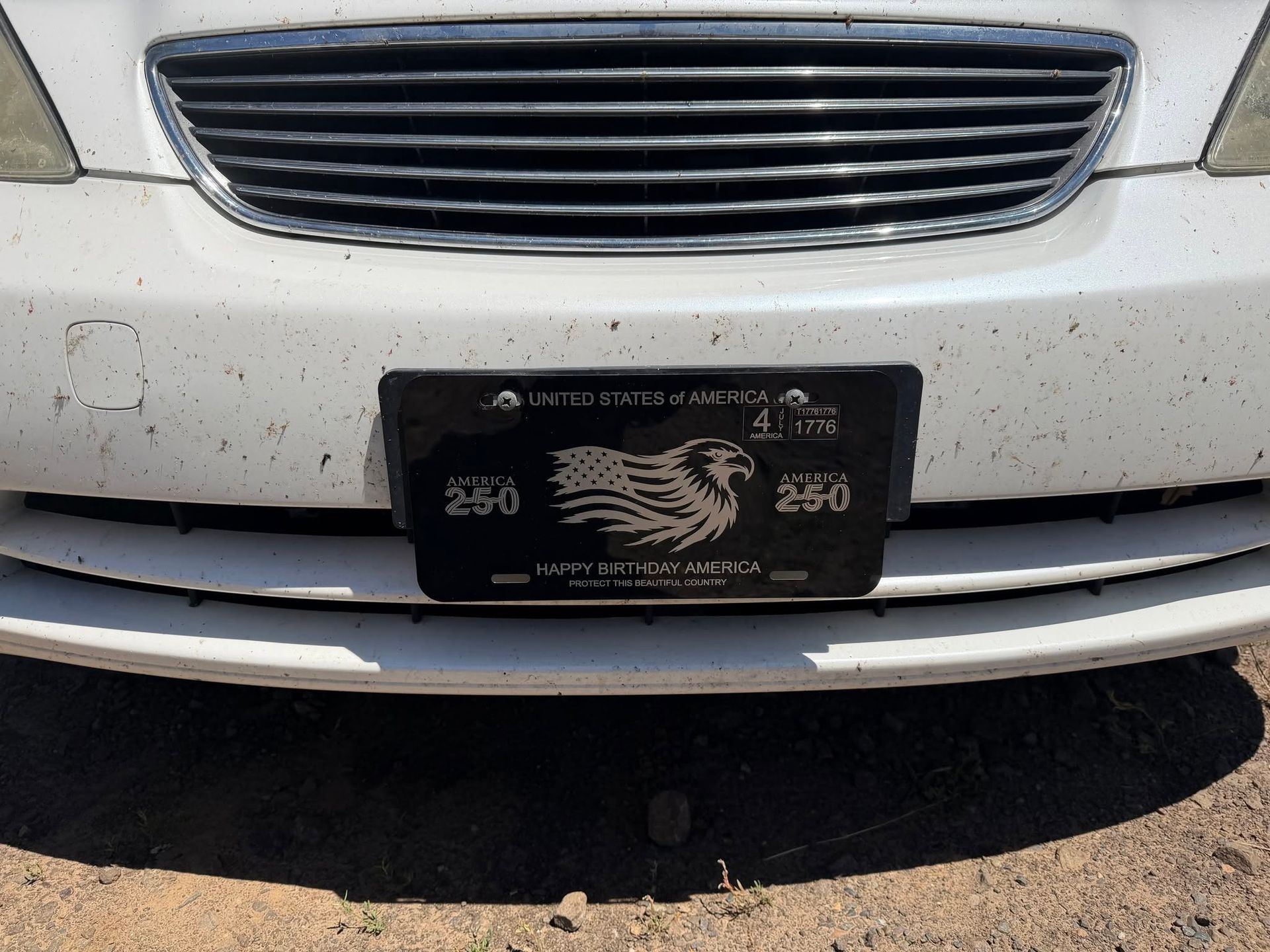 250th License plate