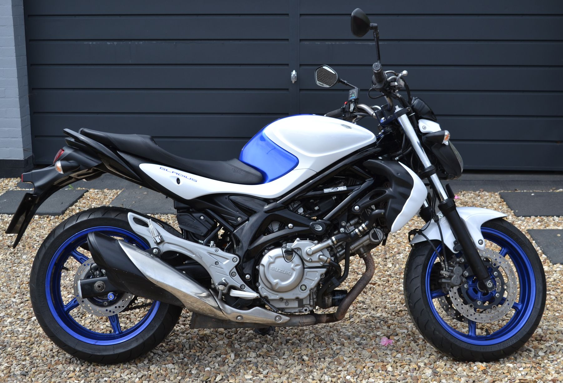 2016 Blue/White Suzuzki SFV 650 Gladius For Sale | Used Bike Trading
