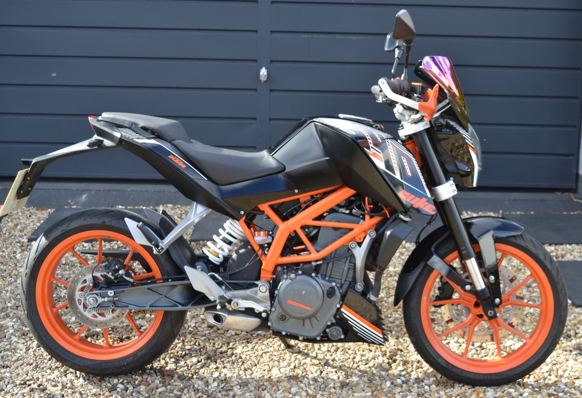 2016 White KTM 390 DUKE FOR SALE | Used Bike Trading