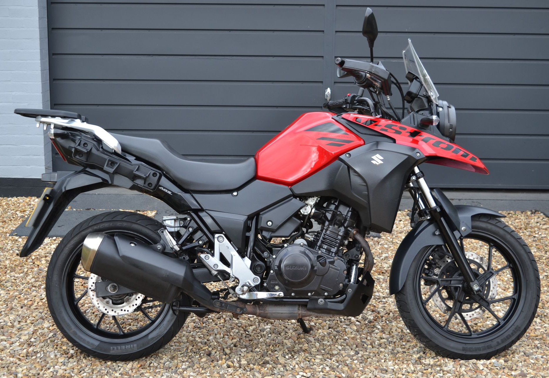2020 Red Suzuki DL 250 Vstrom For Sale at Used Bike Trading