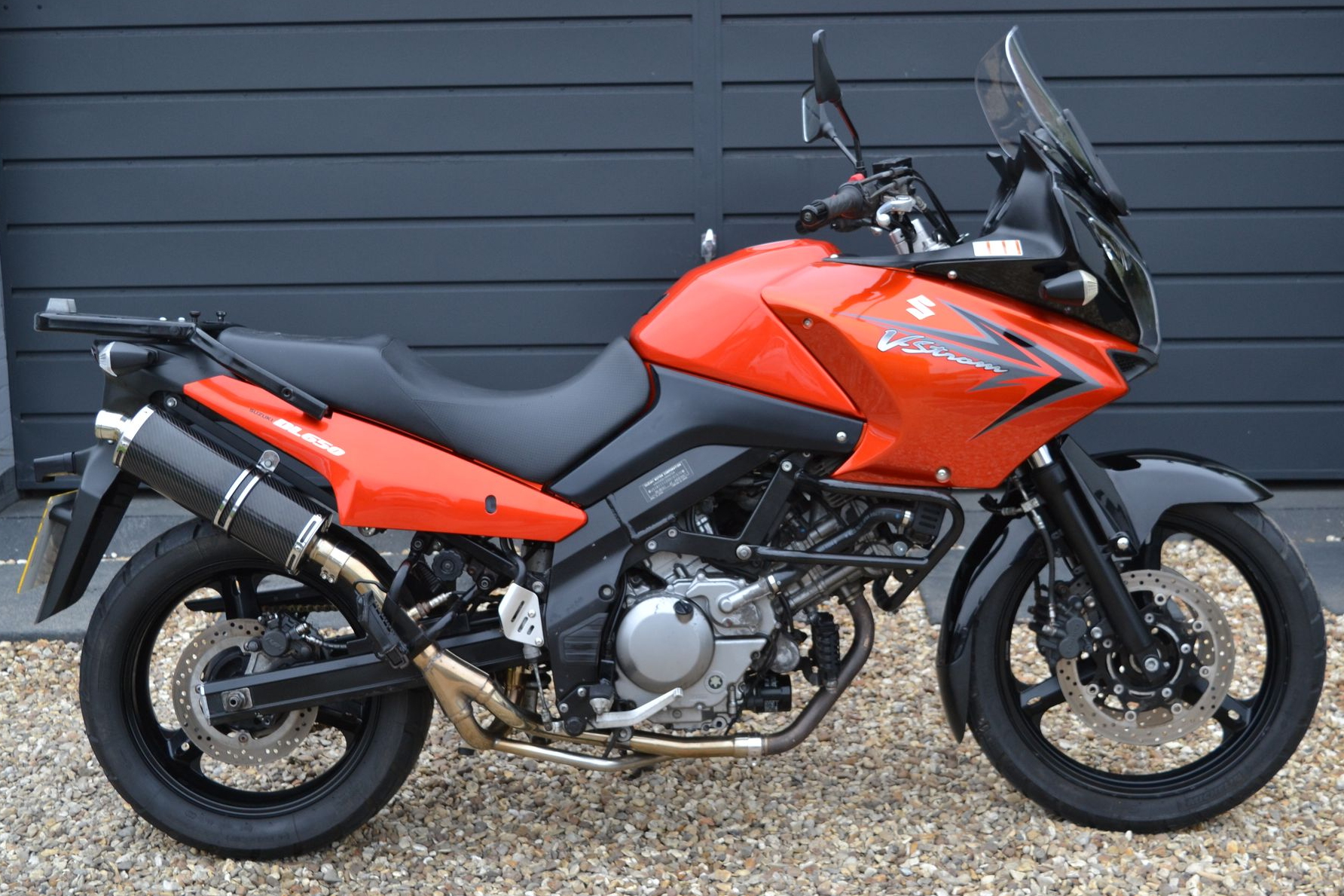 2009 Orange Suzuki DL650 V-strom Motorcycle For Sale / Used Bike Trading