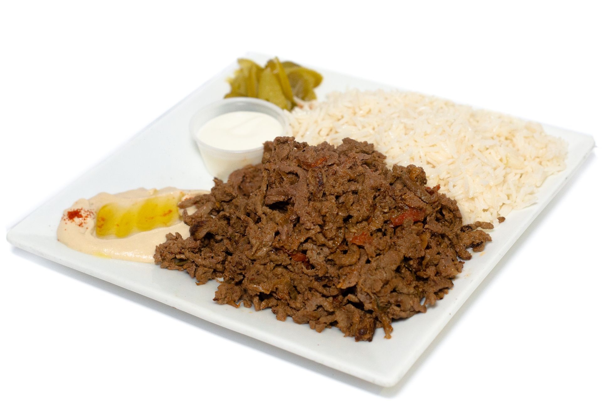 Beef Shawarma Platter