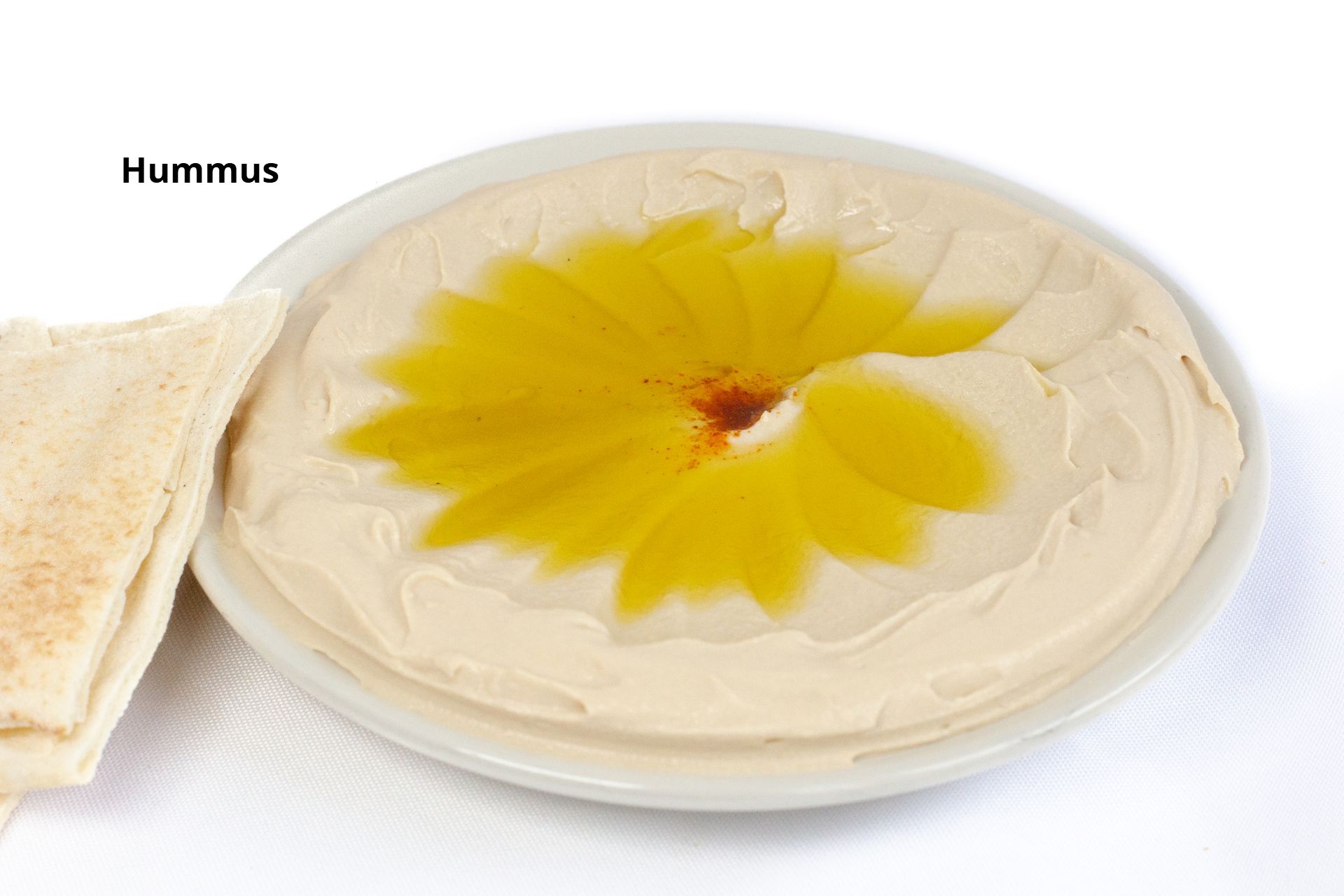 Hummus :Pureed chickpeas mixed tahini lemon topped w olive oil حمص hummus حمص بالطحينة