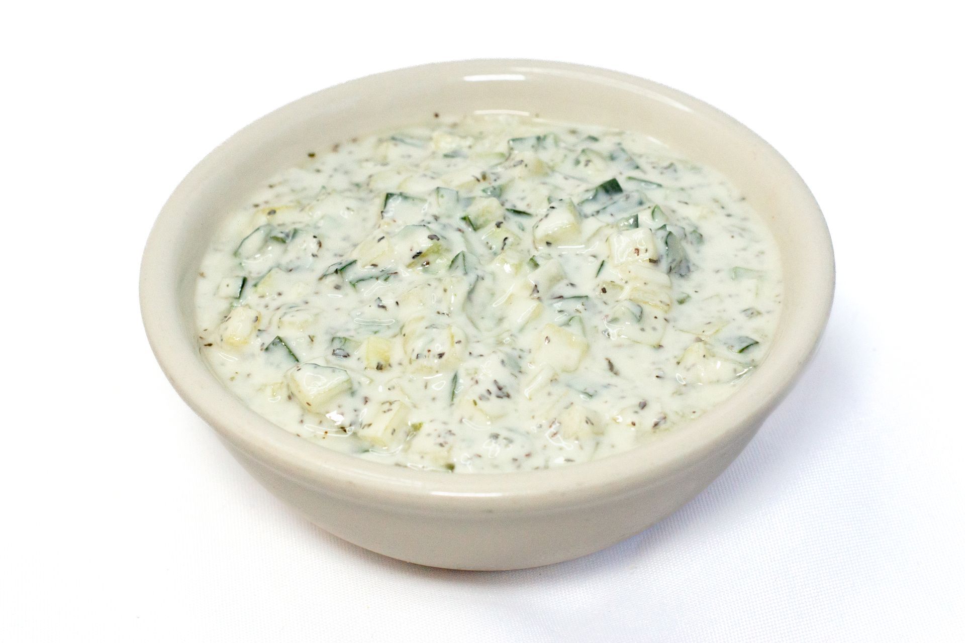 Yogurt Cucumber : Cucumber mint garlic mix لبن خيار Khyar bi Laban