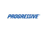 Progressive logo in blue text on a white background