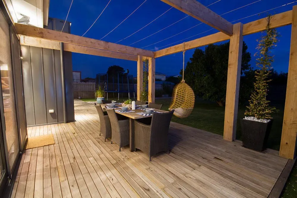 Outdoor View House with Chairs, Tables | Indented Head, Vic | Coastyle Building Solutions