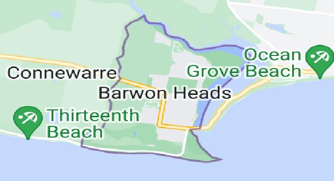 Barwon Heads map