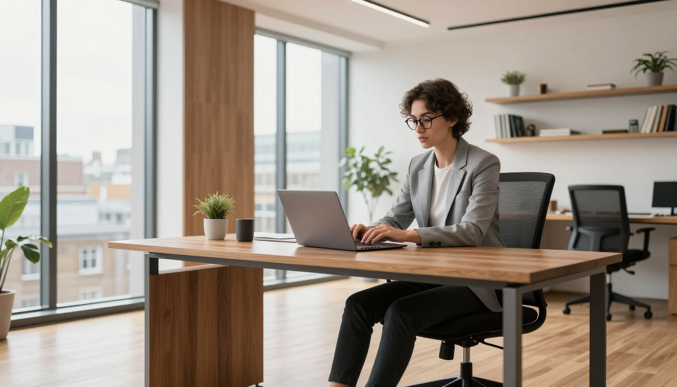 Modern responsive design in London office