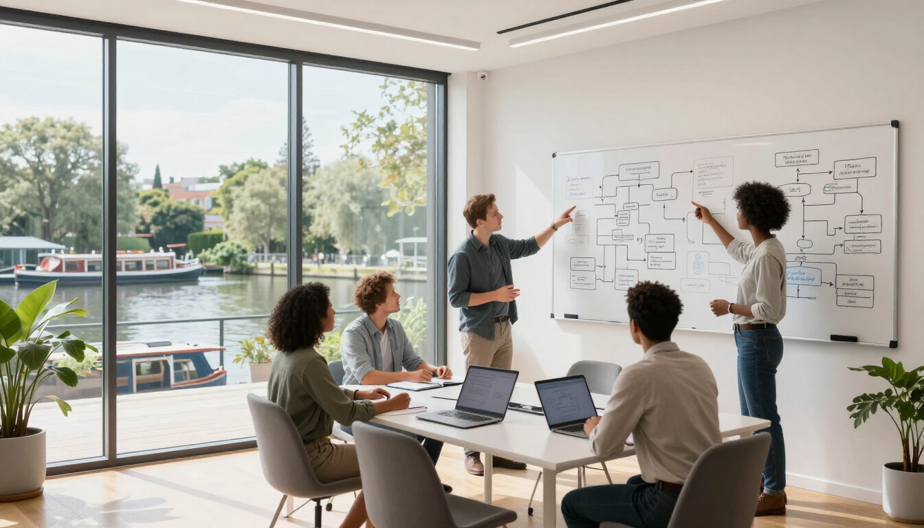Modern London Office Collaboration