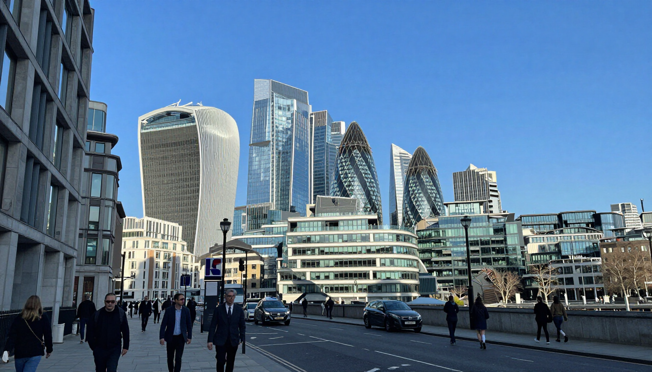 Modern London architecture representing West London business growth