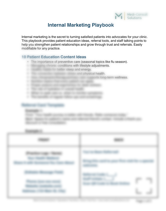 Internal Marketing Playbook
