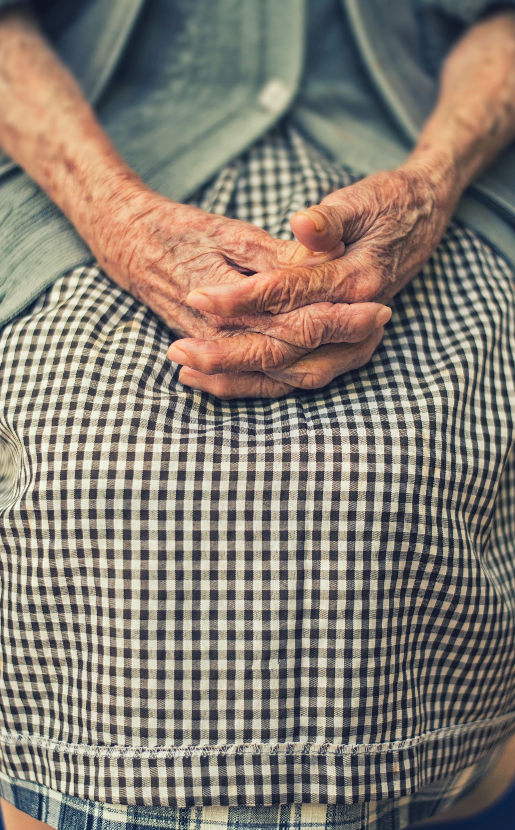 old lady's hands