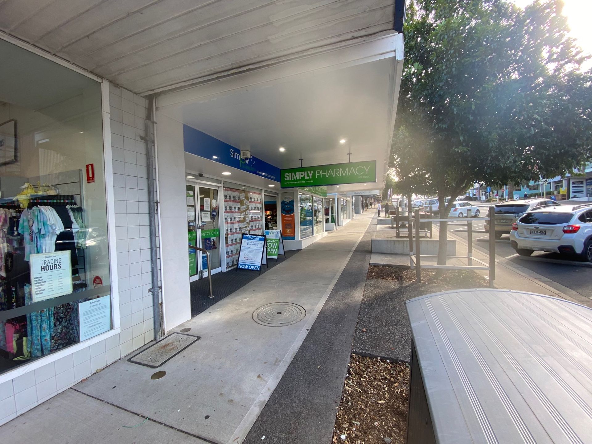 Storefront Walkway With Awning — Lakecrest Projects in Belmont North, NSW