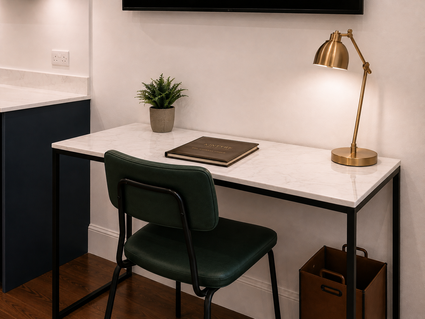 Dedicated work desk