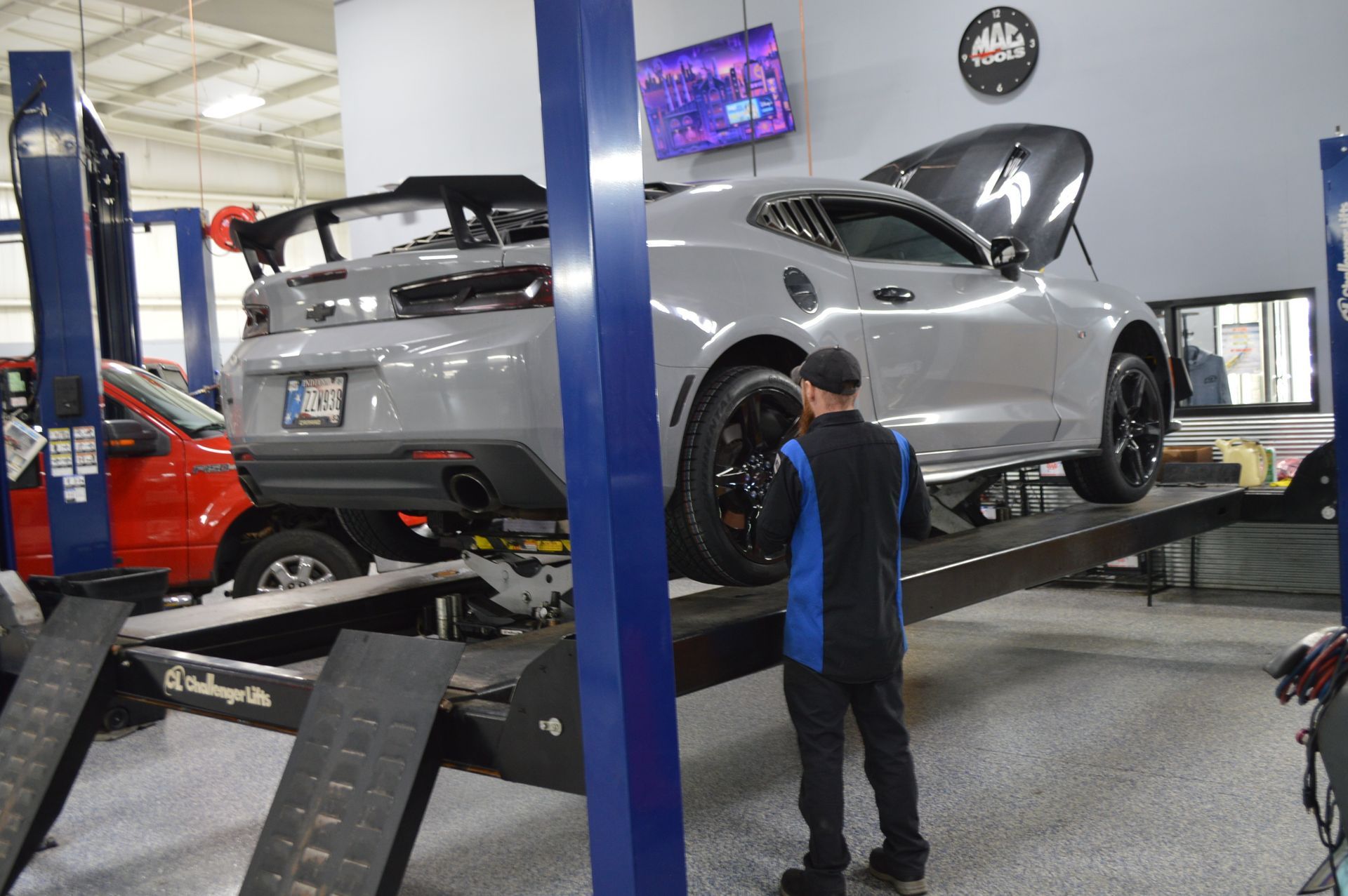 Vehicle on Lift | Full Throttle Automotive