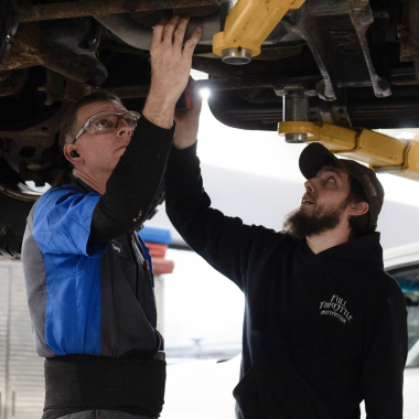 Mechanic Working | Full Throttle Automotive Llc