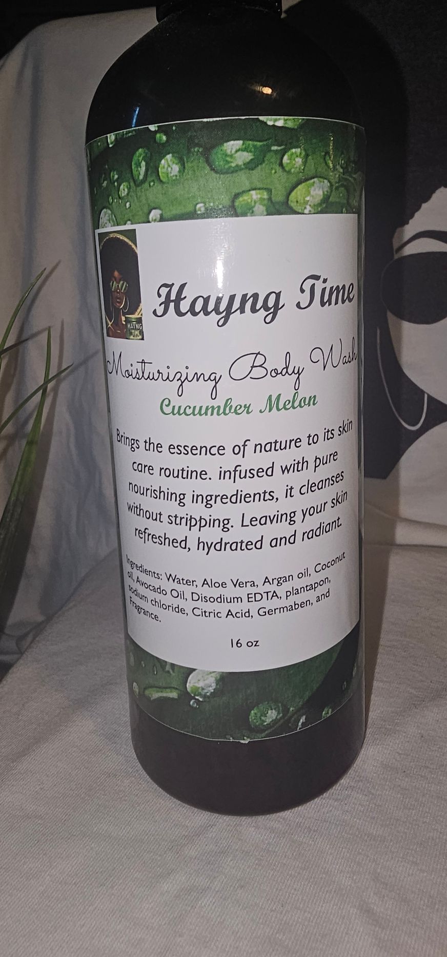 Moisturizing Body Wash  (Cucumber Melon Scented )