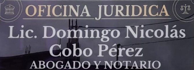 Lic. Domingo Nicolás Cobo Pérez