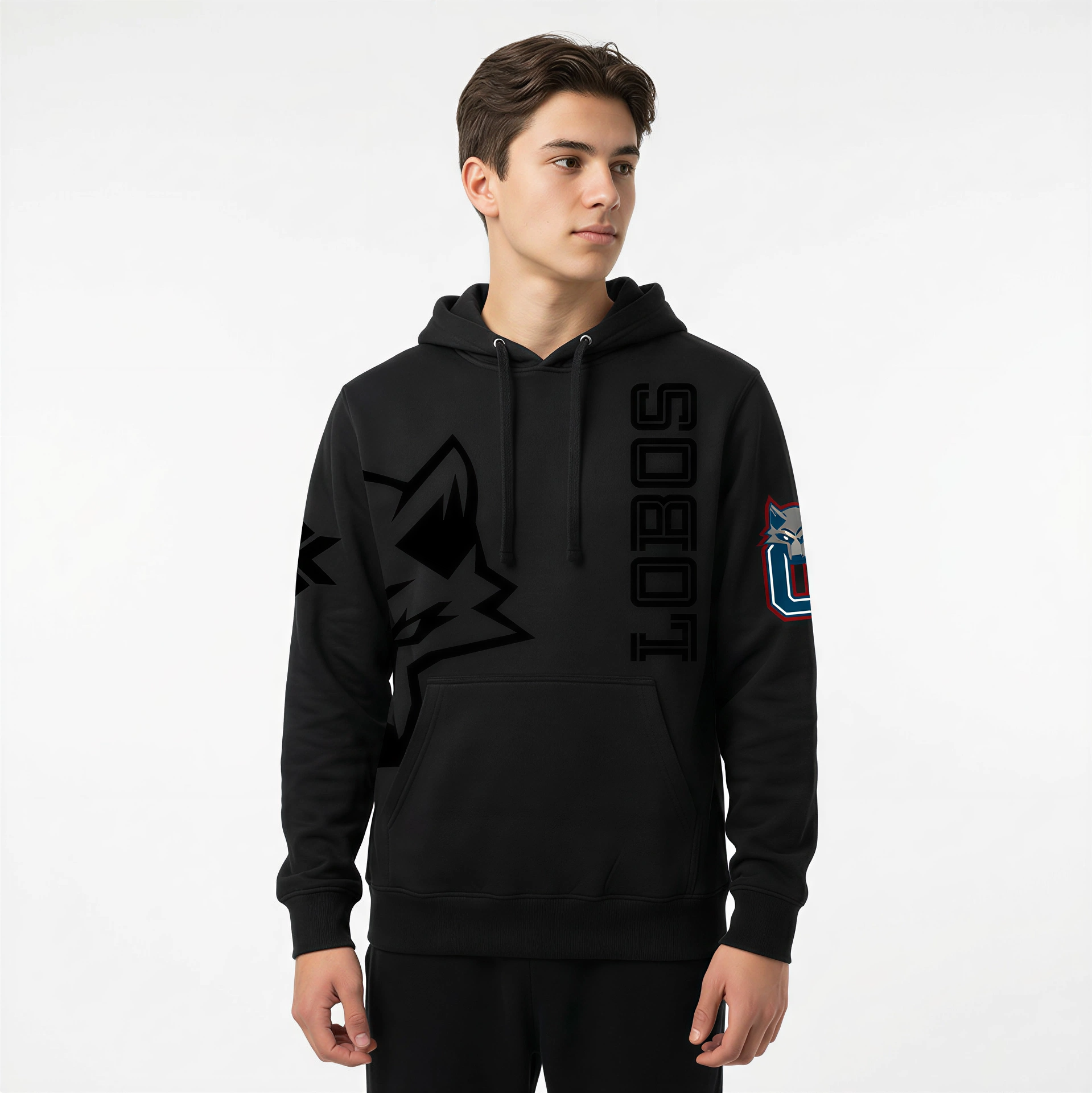 POLERON LOBO BLACK