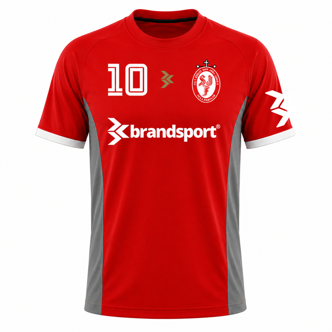CAMISETA FUTSAL HOMBRE VISITA COLEGIO SJF