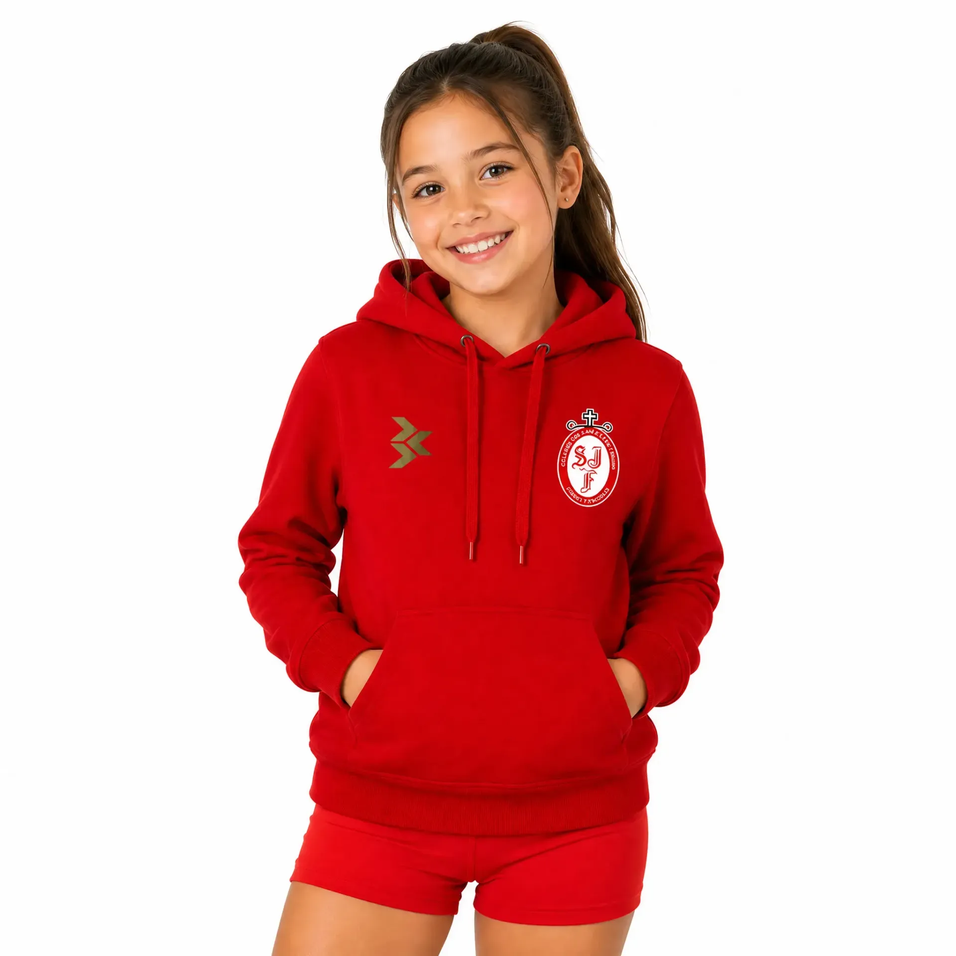POLERON DEPORTIVO UNISEX INFANTIL COLEGIO SJF