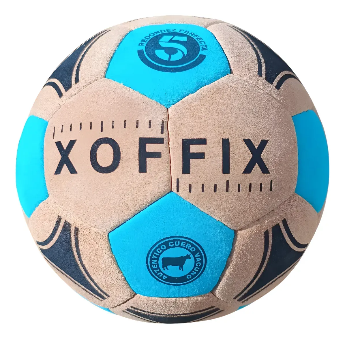 Pelota de cuero I AZUL