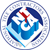 NTA logo: Blue and white circular emblem with