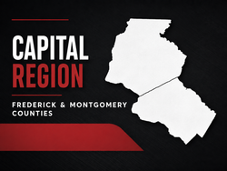 Seipp Roofing Capital Region service area covering Frederick and Montgomery Counties