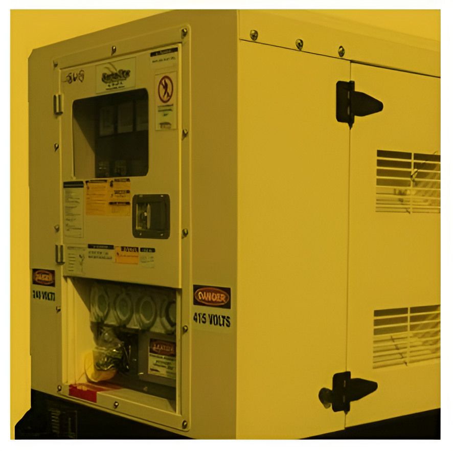 A White Box With the Word 415 Volts on It — Davidson's Electrical In Parkhurst, QLD