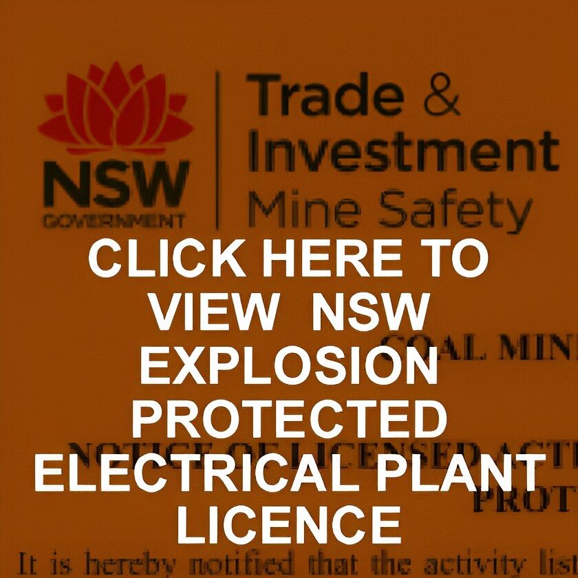 A Sign That Says Trade and Investment Mine Safety — Davidson's Electrical In Parkhurst, QLD