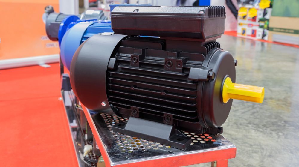A Close Up of an Electric Motor on a Table — Davidson's Electrical In Parkhurst, QLD