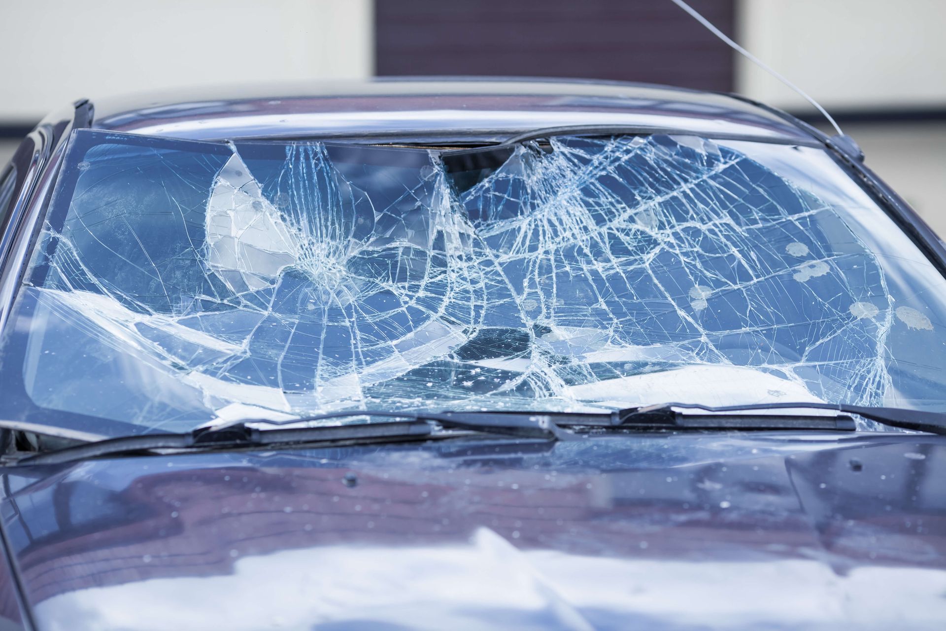 Car Accident Break Windshield