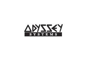 Logo for Odyssey Systems featuring the stylized word