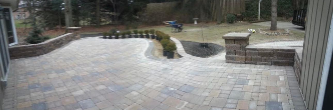 pavers at residential home