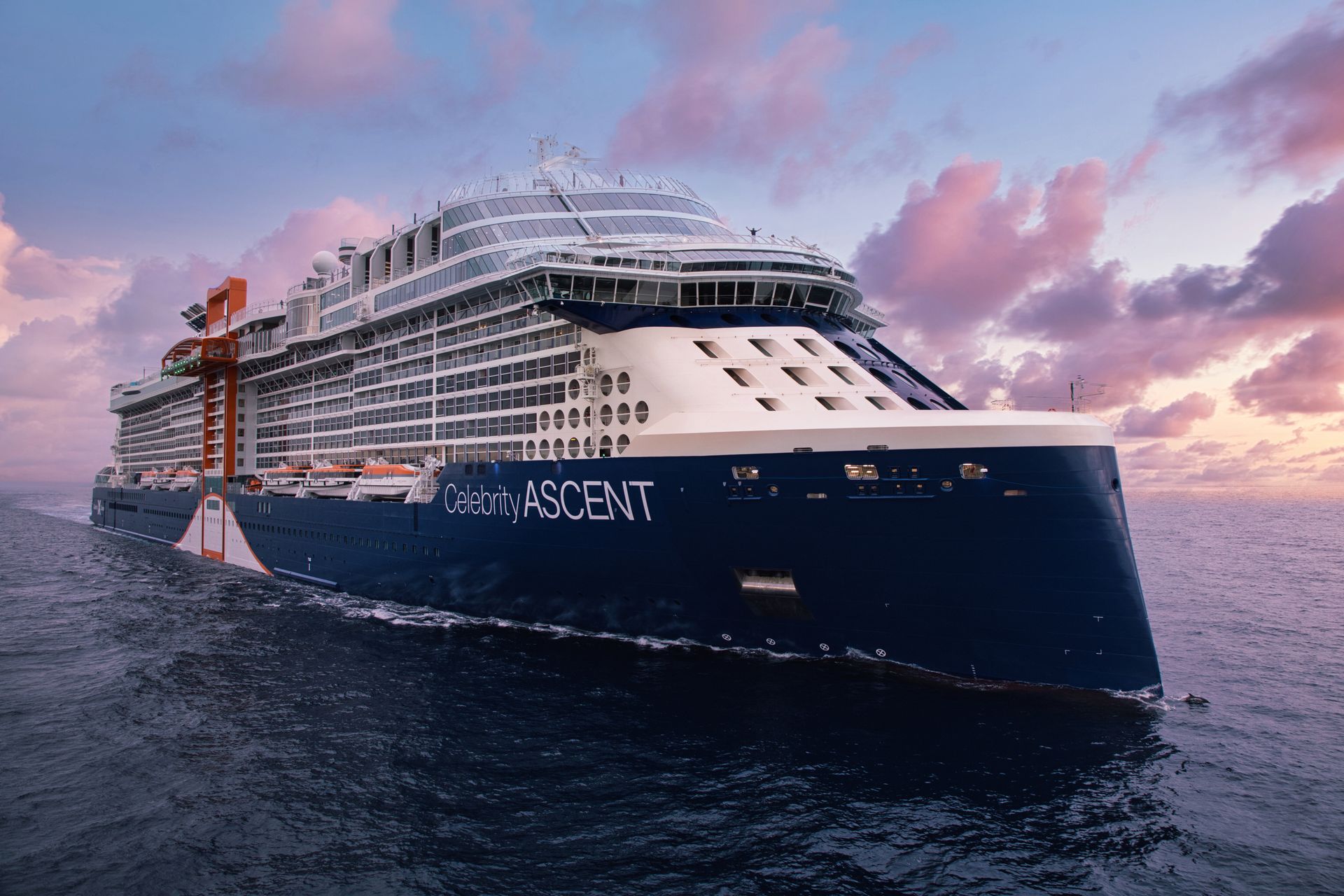 Luxury cruise ship