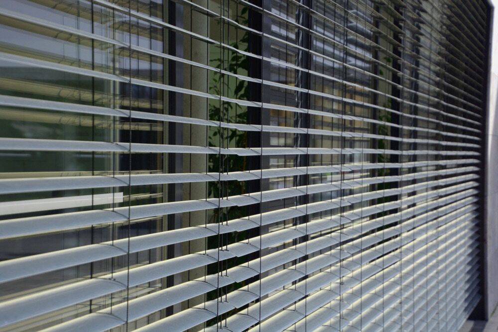 A Close Up of a Window With Blinds on It — Lismore Blinds in Kyogle, NSW