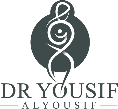 A logo for a company called dr yousif alyousif